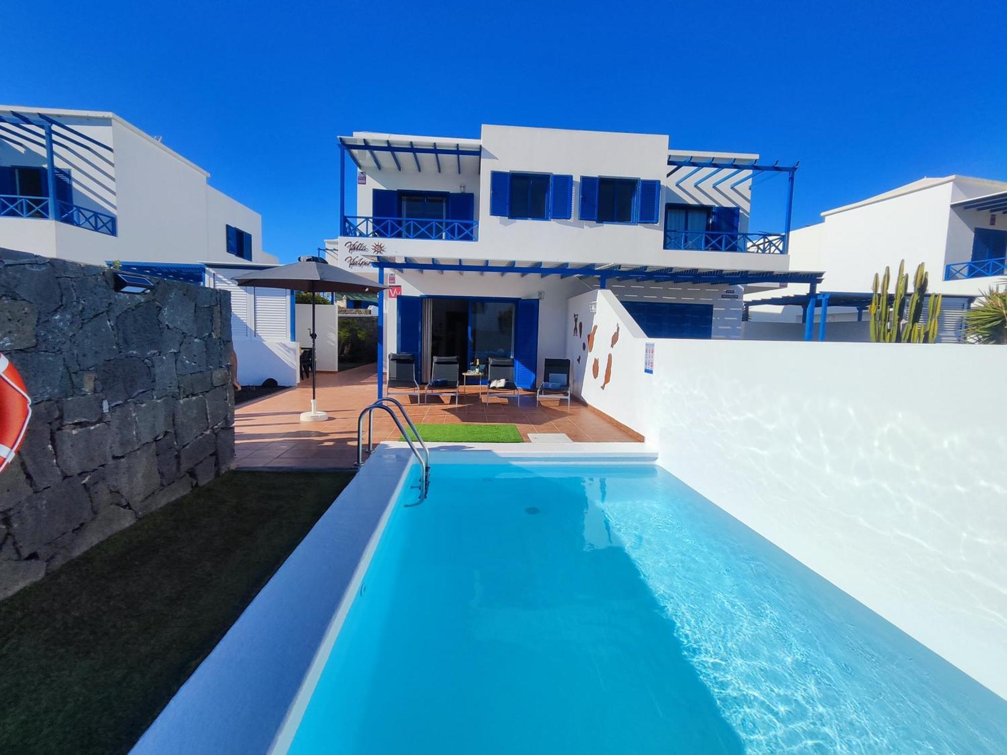 Villa Valperal, Piscina Climatizada Aire Acondicionado Posicion Estrategica!! Playa Blanca  Extérieur photo