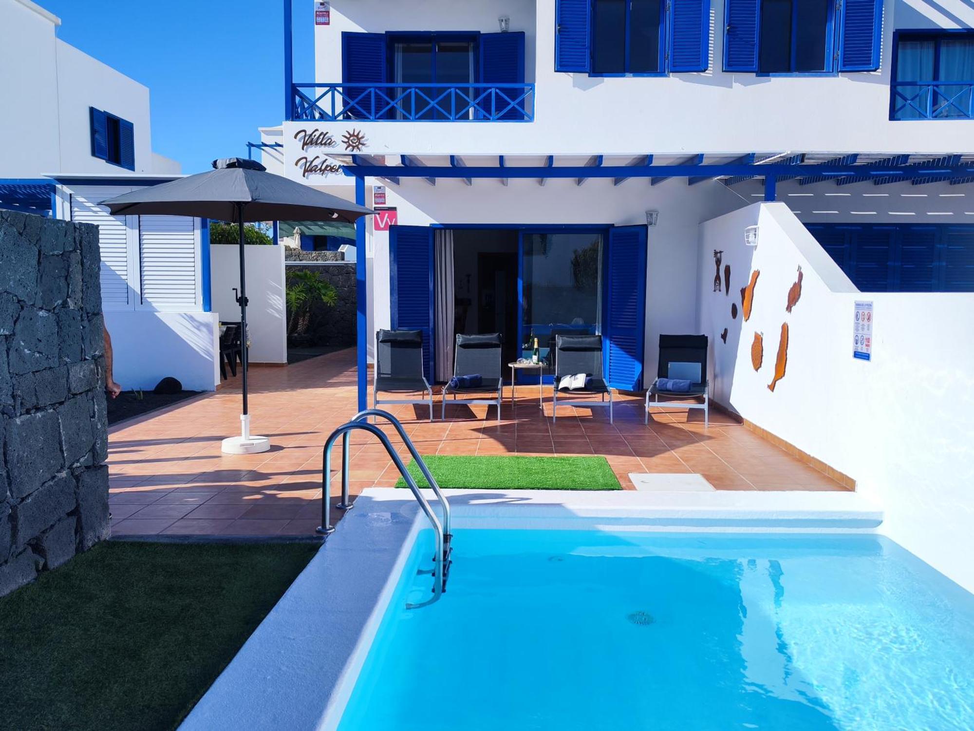 Villa Valperal, Piscina Climatizada Aire Acondicionado Posicion Estrategica!! Playa Blanca  Extérieur photo